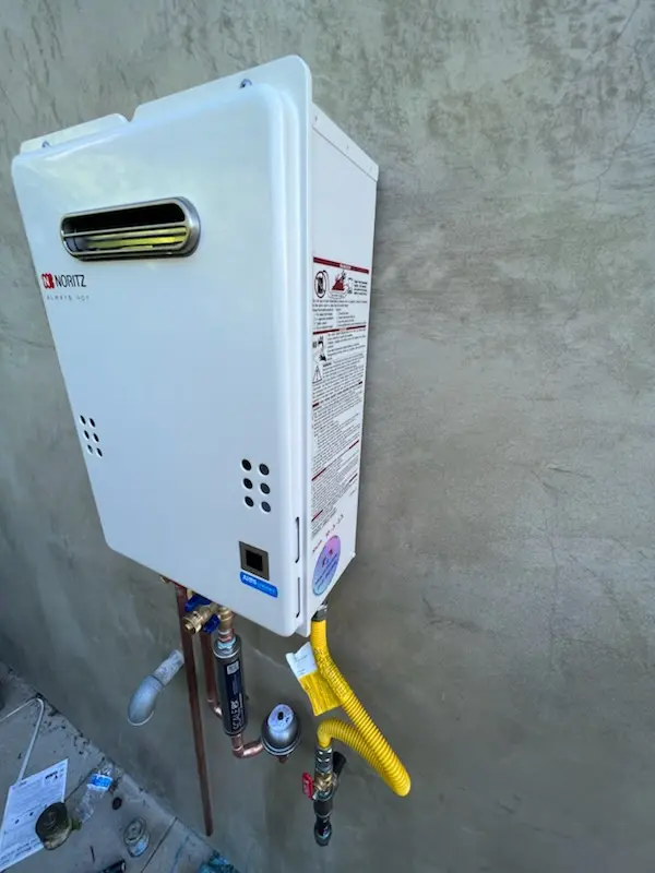Tankless water heater installation for Muttontown homes